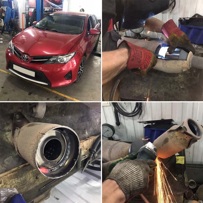 Удалили катализатор на Toyota в Стерлитамаке