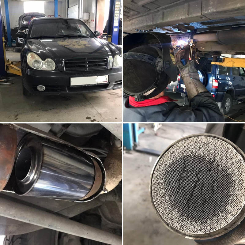 Удалили катализатор на Hyundai Sonata в Стерлитамаке